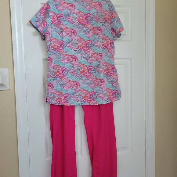 scrub set HH works Healing Hands, Maevn. - Picture 5 of 9